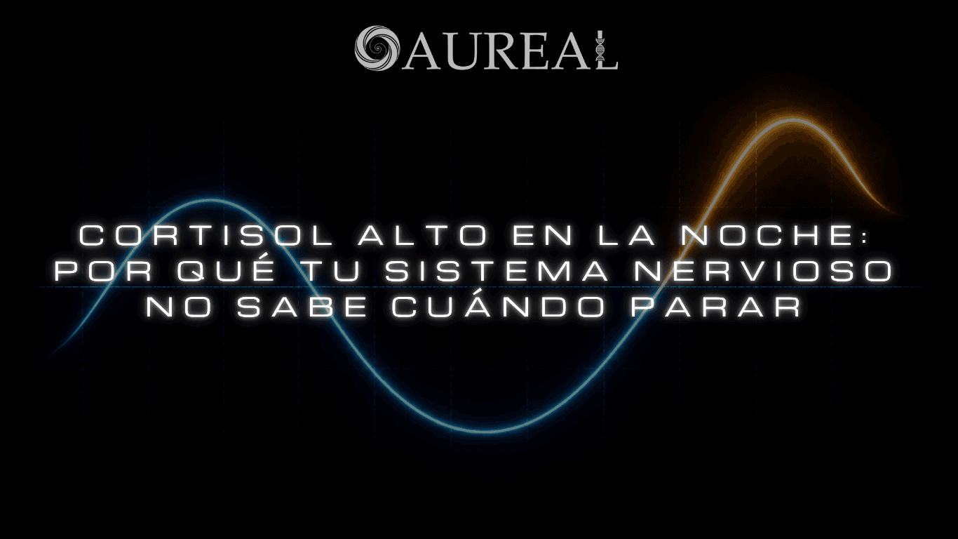 Cortisol alto en la noche: por qué tu sistema nervioso no sabe cuándo parar